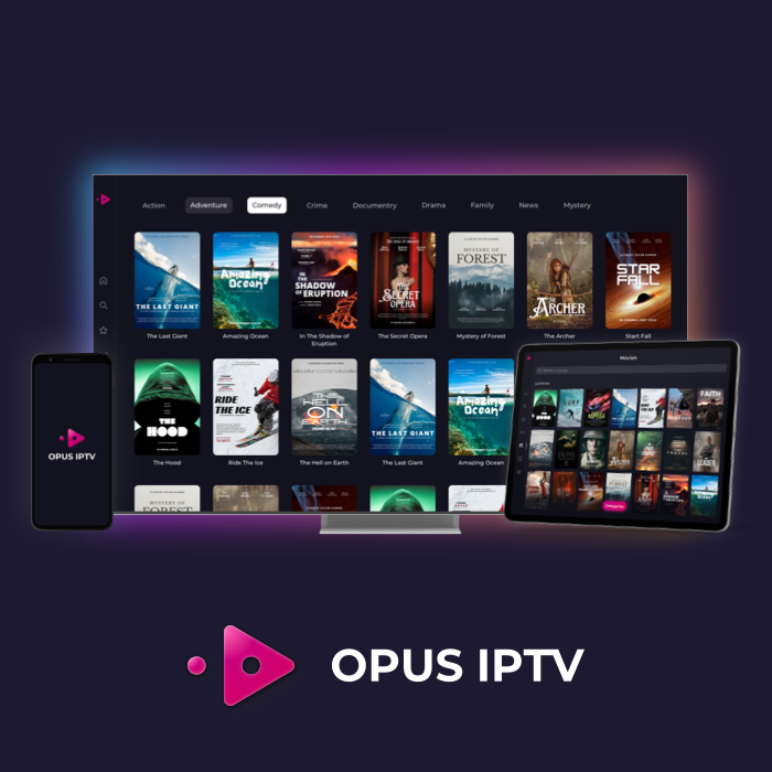 Enhanced Streaming Experience on Opus IPTV Player via Apple iPad Air (2022)